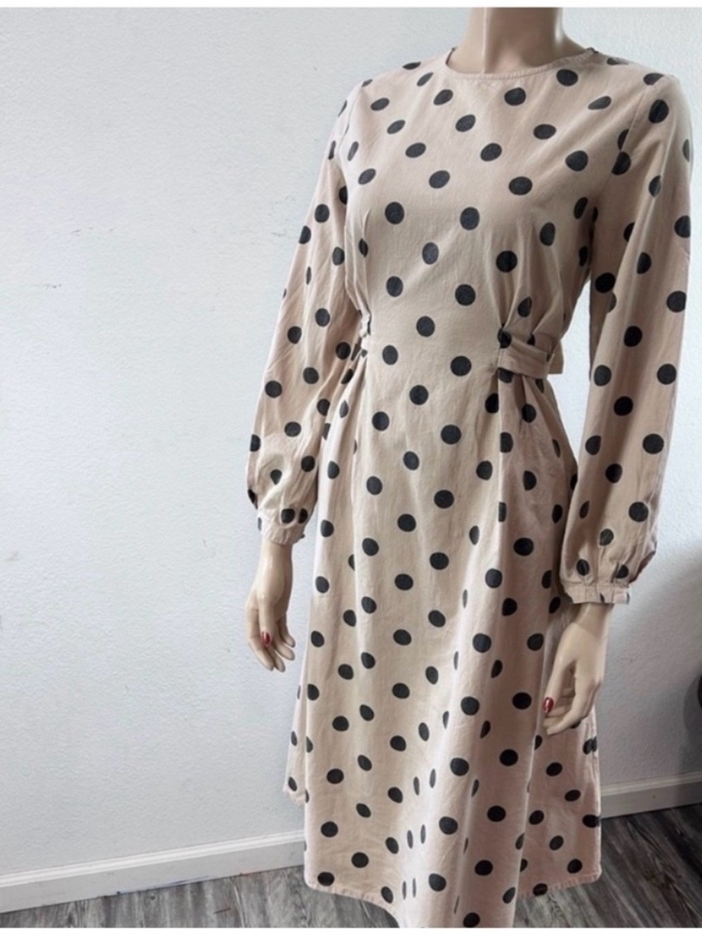 MIKA STUDIO Maxi polka dots dress